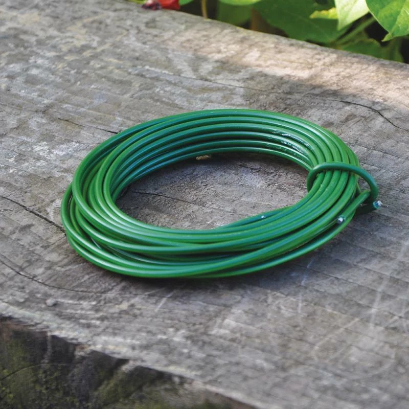 5m Heavy Duty Fencing Wire Garden Home DIY Plant Tie General Purpose 3mm UK SALE