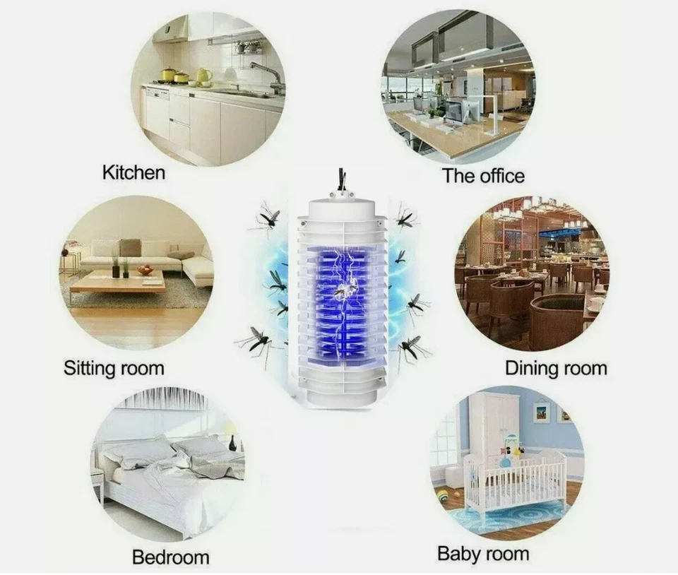 Electric Plug-In UV Fly & Mosquito Killer